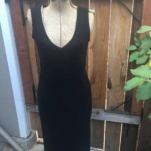 Long black dress M